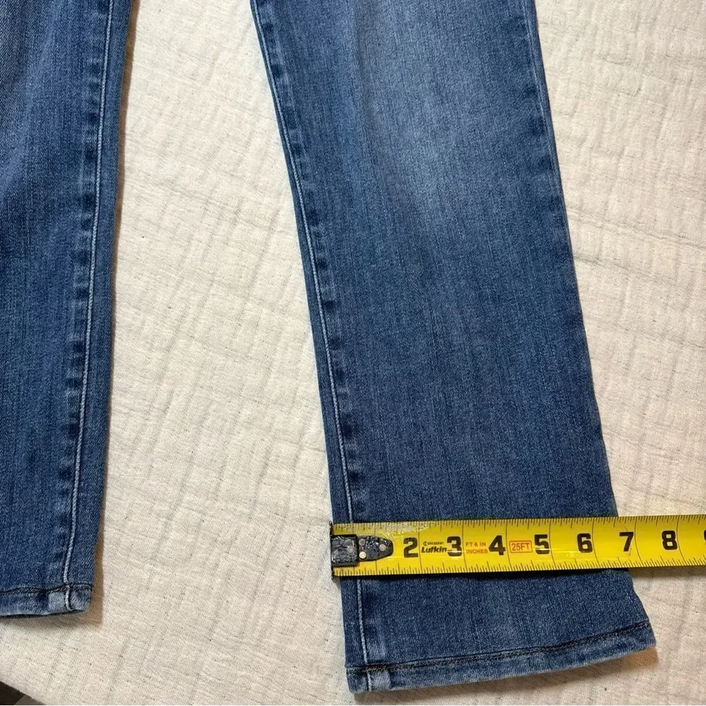 Frame Le High Straight Bestia Mid Wash Jeans size 29